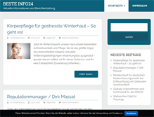 Tablet Screenshot of besteinfo24.de